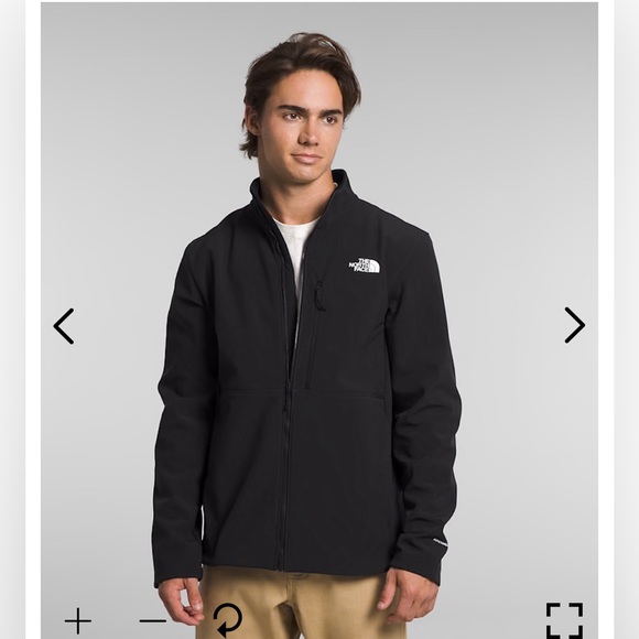 Northface Mens Midweight Fleece Rain Jacket - Picture 11 of 13